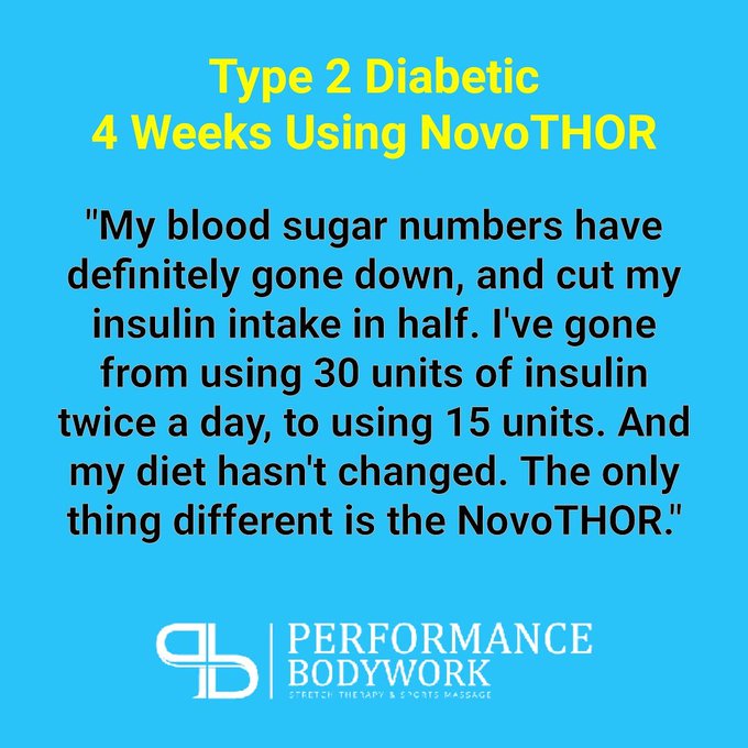 Diabetic Patient using NovoTHOR